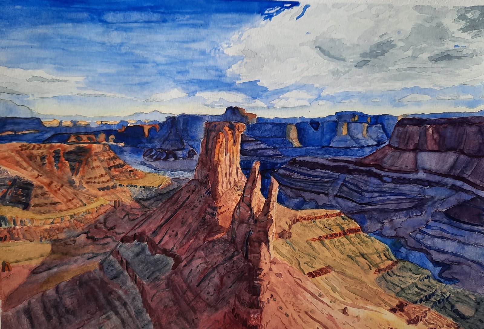 Test of Time — Watercolor