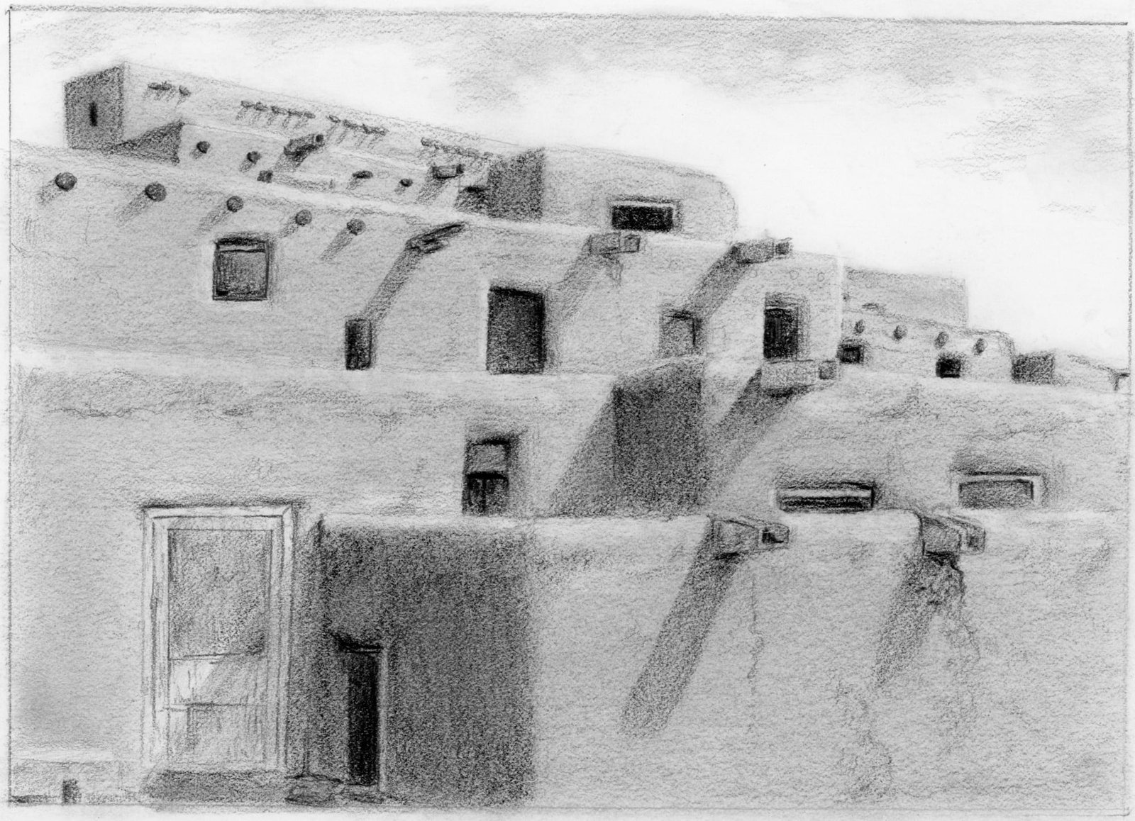 Adobe Pueblo Village